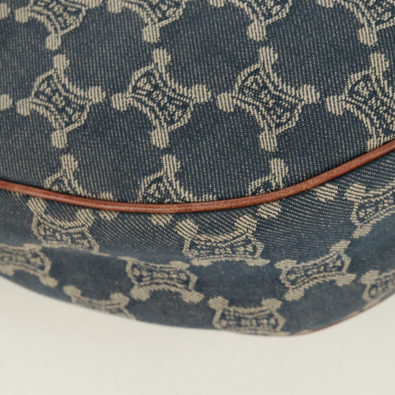 【日本直送】CELINE Paris Macadam帆布單肩包 藍色 正品 173229V-14