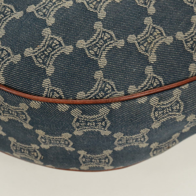 【日本直送】CELINE Paris Macadam帆布單肩包 藍色 正品 173229V-15