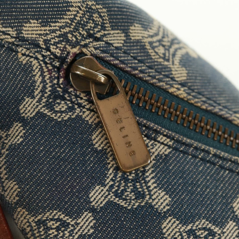 【日本直送】CELINE Paris Macadam帆布單肩包 藍色 正品 173229V-19