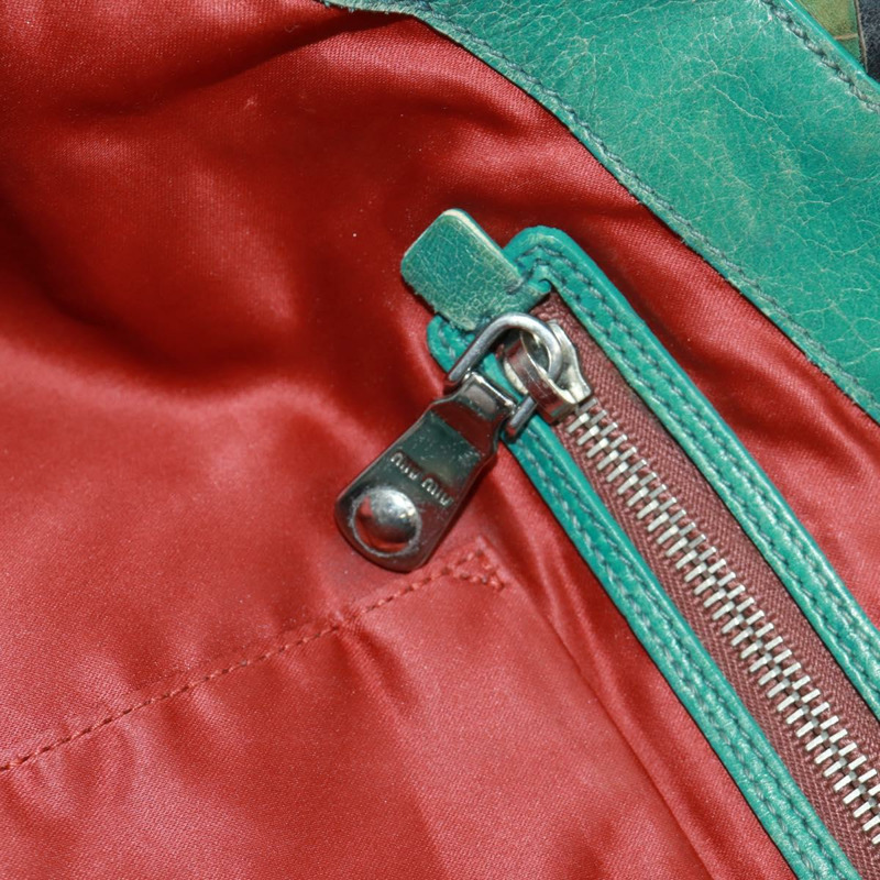 【日本直送】Miu Miu 鏈條手提包 皮革 多色 銀色 正品 165767V-23