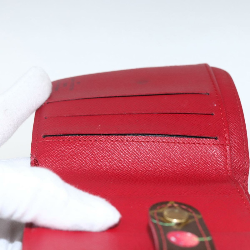 【日本直送】路易威登 Monogram Cherry 迷你拉鍊雙折皮夾 M95005 LV 正品 165814V-18