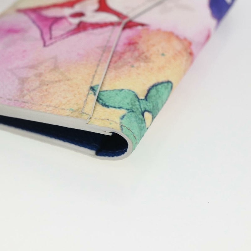 【日本直送】路易威登 Monogram Watercolor Organizer De Poch Case M80456 Auth 165729M-14
