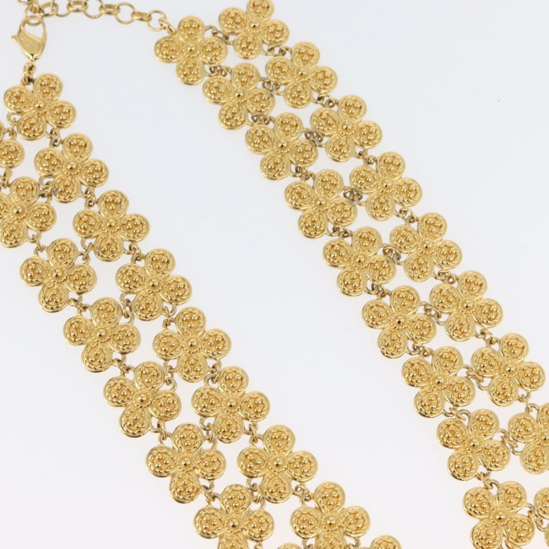 【日本直送】Christian Dior 項鍊 金屬 金 Auth 165838SAV-4