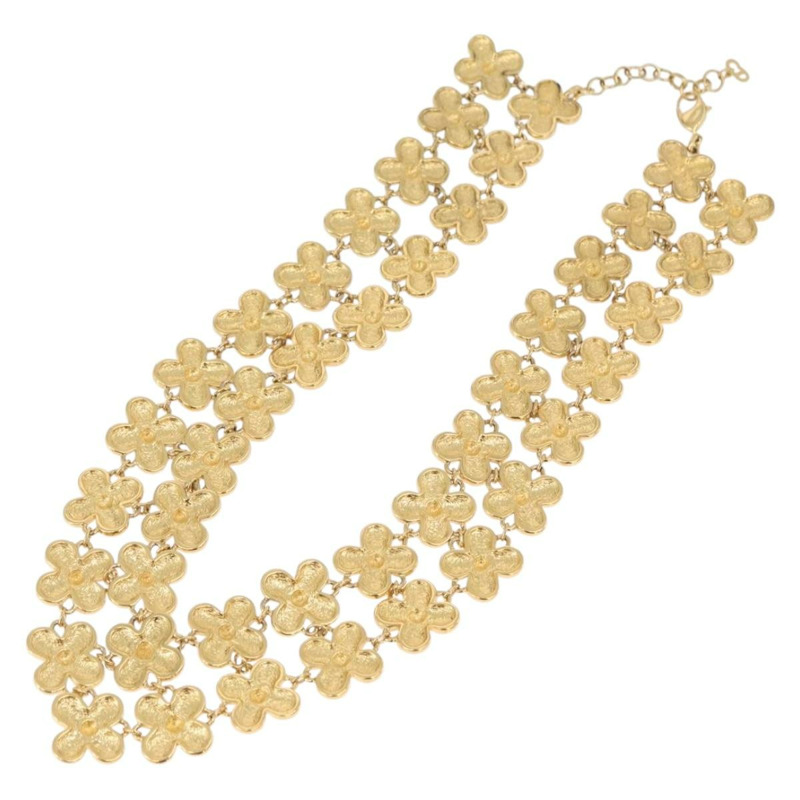 【日本直送】Christian Dior 項鍊 金屬 金 Auth 165838SAV-6