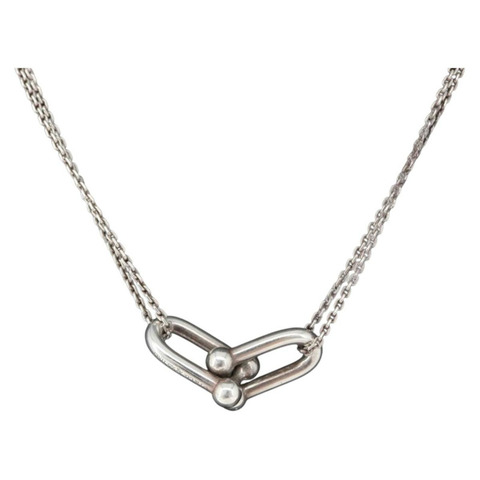 蒂芬妮 (TIFFANY&Co.) 五金雙鏈項鍊 925銀 正品 133241SAM