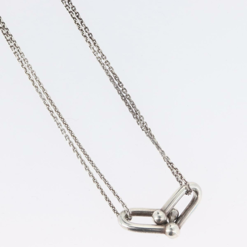 【日本直送】蒂芬妮 (TIFFANY&Co.) 五金雙鏈項鍊 925銀 正品 133241SAM-3