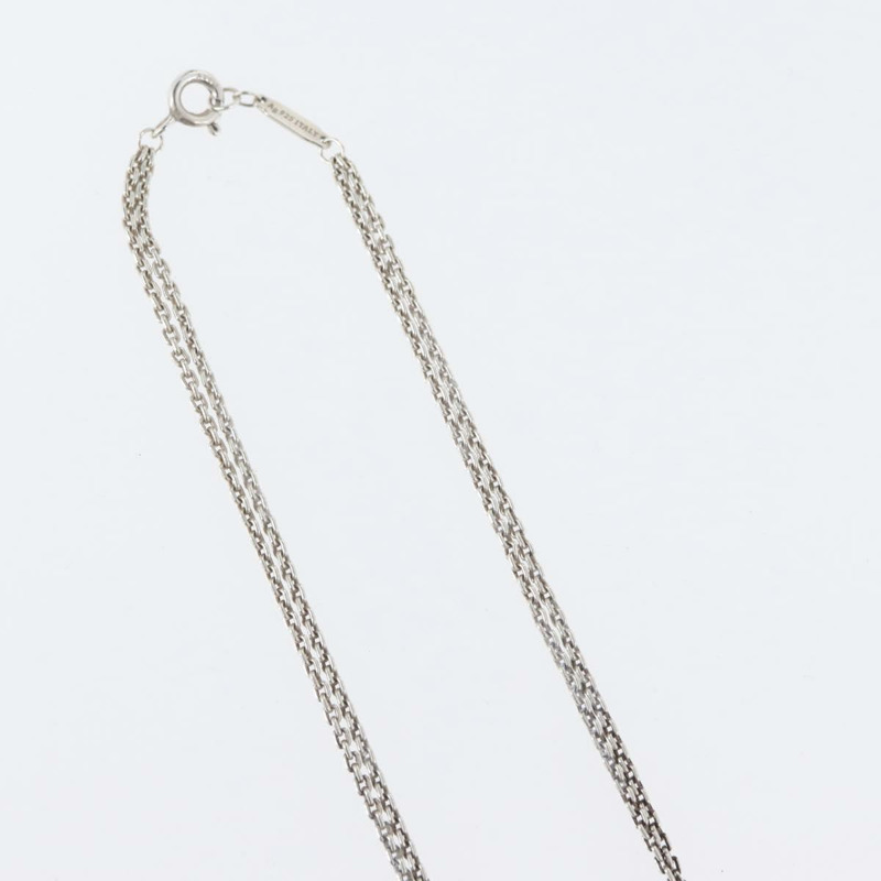 【日本直送】蒂芬妮 (TIFFANY&Co.) 五金雙鏈項鍊 925銀 正品 133241SAM-6