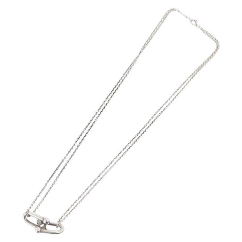 【日本直送】蒂芬妮 (TIFFANY&Co.) 五金雙鏈項鍊 925銀 正品 133241SAM-8
