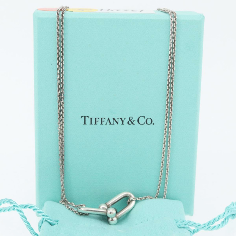 【日本直送】蒂芬妮 (TIFFANY&Co.) 五金雙鏈項鍊 925銀 正品 133241SAM-18