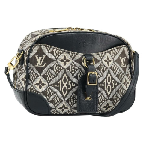 路易威登 Monogram Jaguar Deauville MINI 手袋 黑色 M57205 LV 正品 133237M
