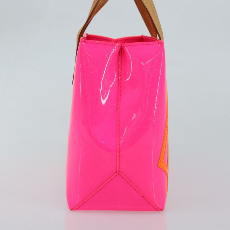 【日本直送】路易威登 Monogram Vernis Fluo Reade PM 手袋 紅色 橙色 M91903 正品 170834V-2