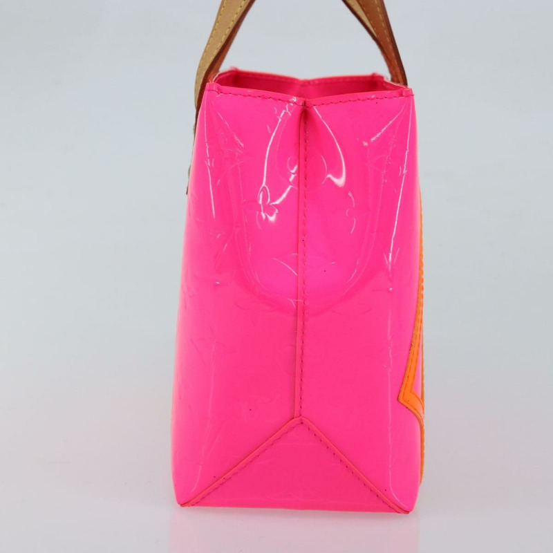 【日本直送】路易威登 Monogram Vernis Fluo Reade PM 手袋 紅色 橙色 M91903 正品 170834V-3