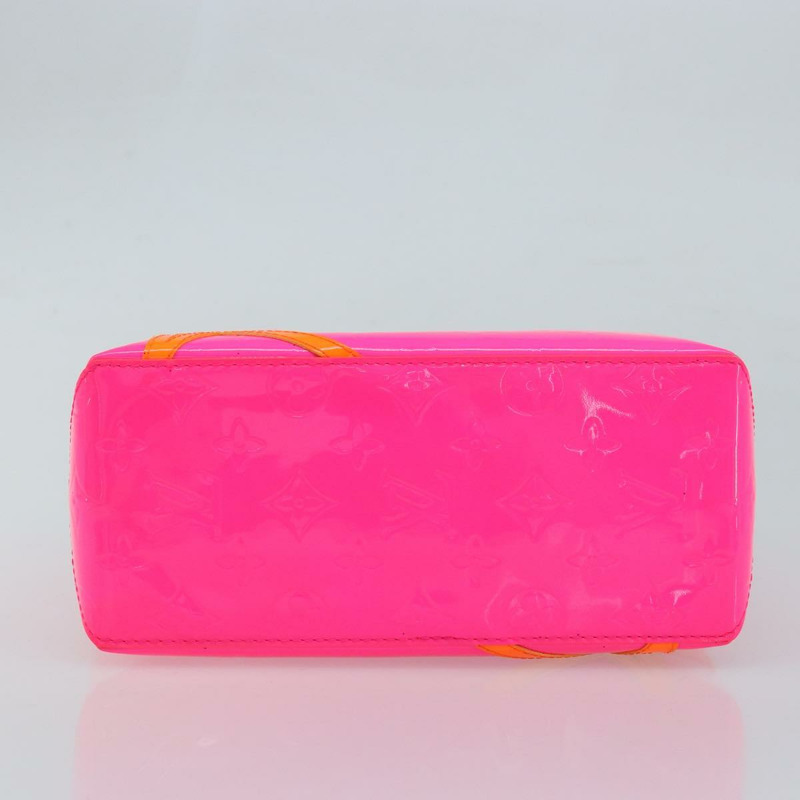 【日本直送】路易威登 Monogram Vernis Fluo Reade PM 手袋 紅色 橙色 M91903 正品 170834V-4