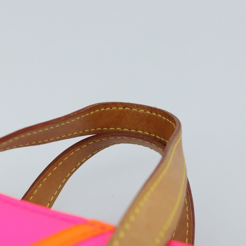 【日本直送】路易威登 Monogram Vernis Fluo Reade PM 手袋 紅色 橙色 M91903 正品 170834V-7