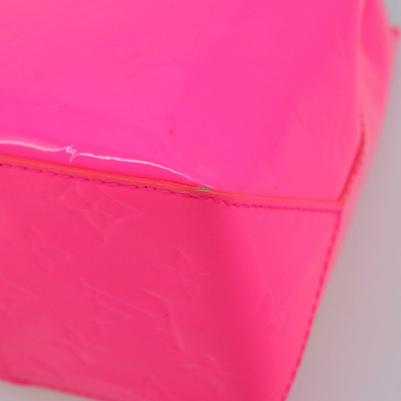 【日本直送】路易威登 Monogram Vernis Fluo Reade PM 手袋 紅色 橙色 M91903 正品 170834V-8