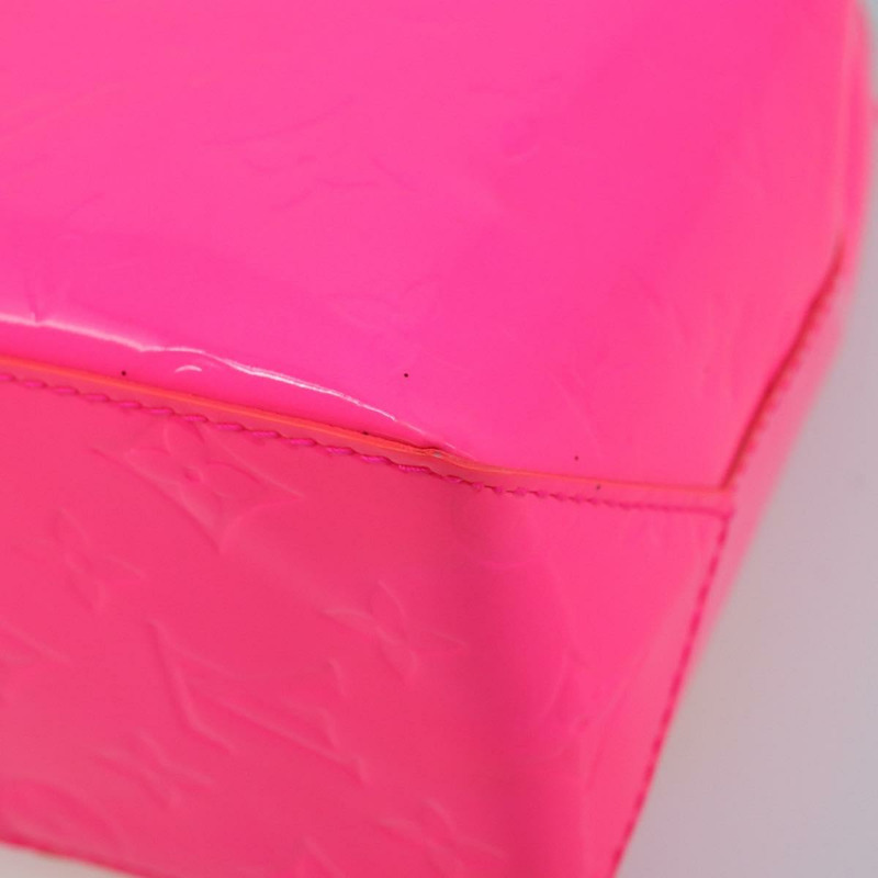 【日本直送】路易威登 Monogram Vernis Fluo Reade PM 手袋 紅色 橙色 M91903 正品 170834V-14