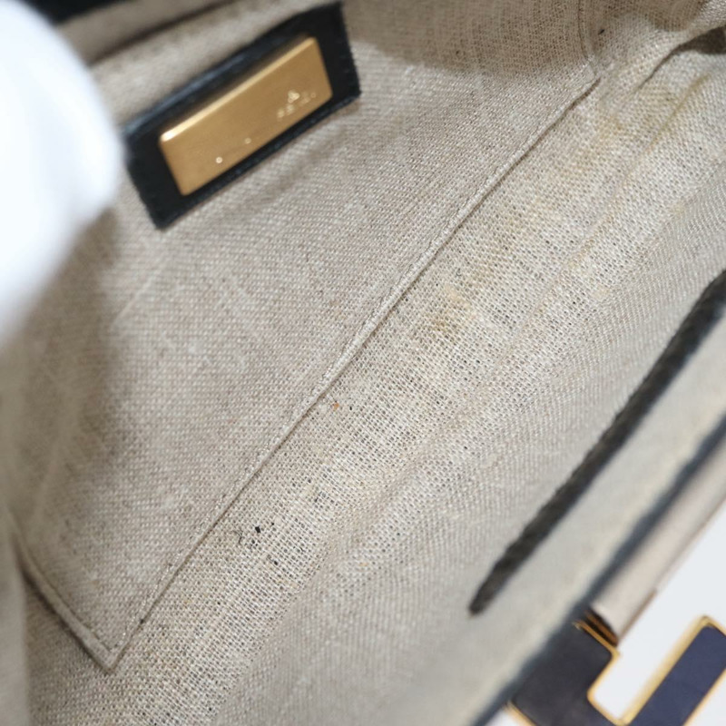 【日本直送】FENDI 肩背包 皮革織物 多色 金色 正品 133235SAM-9