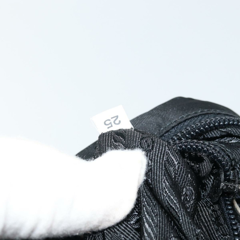 【日本直送】PRADA 單肩包 尼龍 黑色 銀色 正品 ka2509V-9