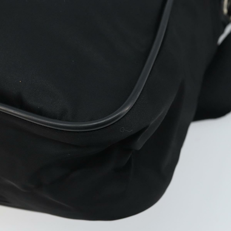 【日本直送】PRADA 單肩包 尼龍 黑色 銀色 正品 ka2509V-16