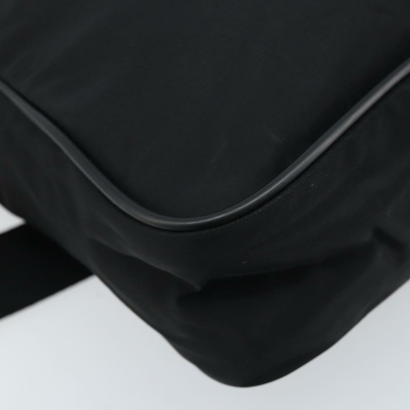 【日本直送】PRADA 單肩包 尼龍 黑色 銀色 正品 ka2509V-17