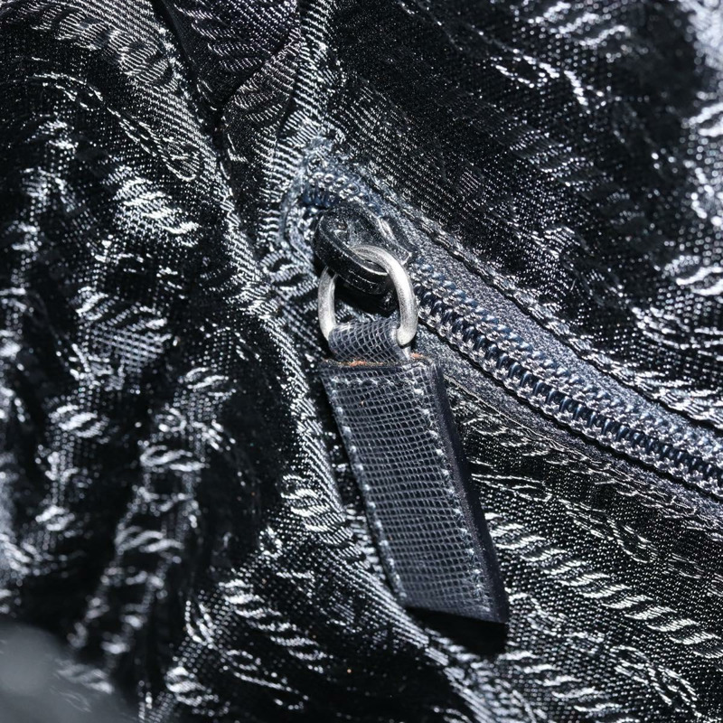【日本直送】PRADA 單肩包 尼龍 黑色 銀色 正品 ka2509V-22