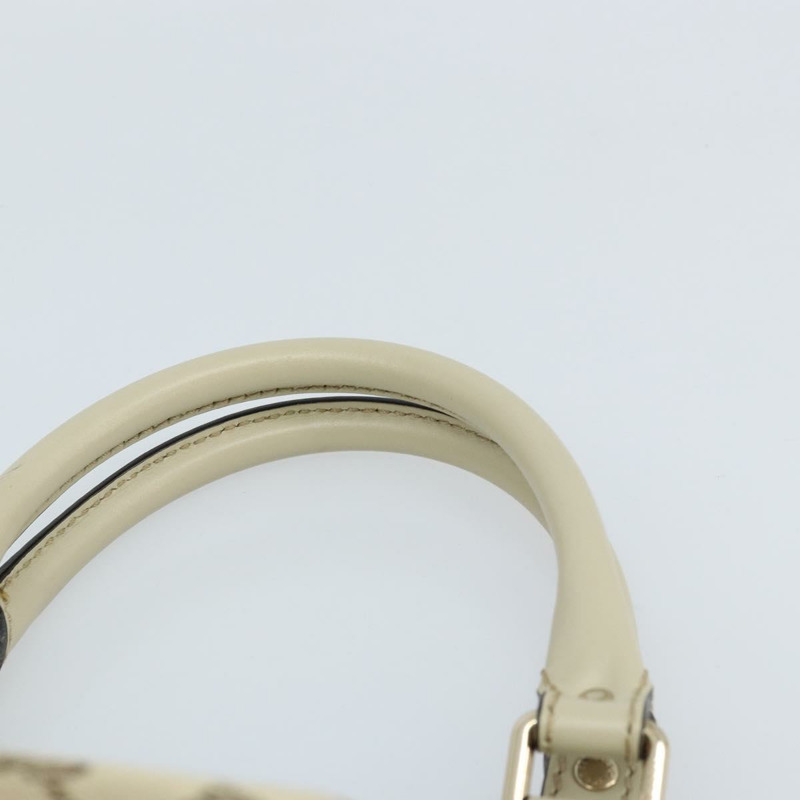 【日本直送】GUCCI GG帆布Sukey手提包 米色 金色 211944 正品 ka2542V-13
