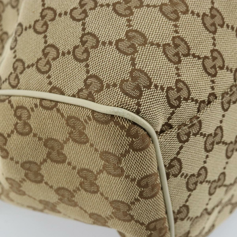 【日本直送】GUCCI GG帆布Sukey手提包 米色 金色 211944 正品 ka2542V-14