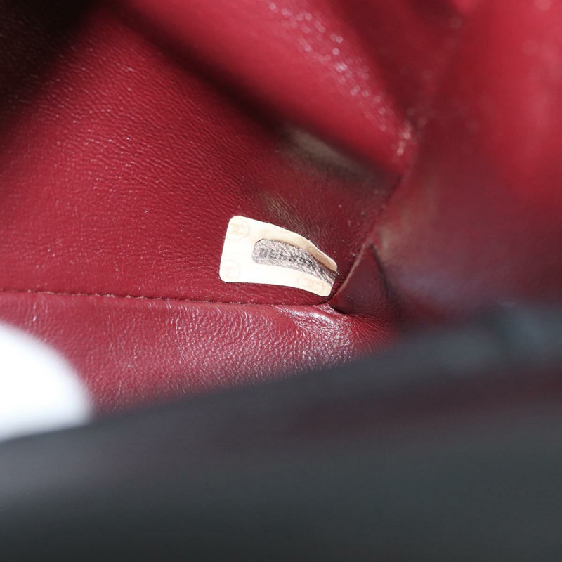 【日本直送】香奈兒 (CHANEL) 絎縫鏈條單肩包，羊皮材質，黑色，金色雙C標誌，正品 ka2483SAV-10