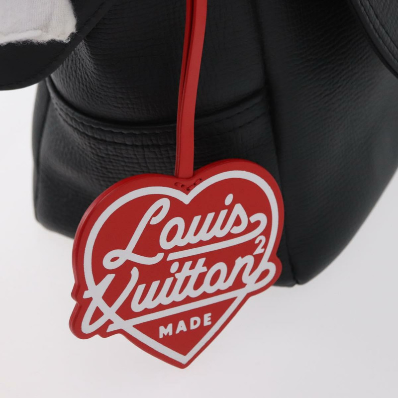 【日本直送】路易威登 (LOUIS VUITTON) NIGO 聯名款牛仔布 Busa Tokyo 手袋 黑色 M45971 正品 161328SM-16