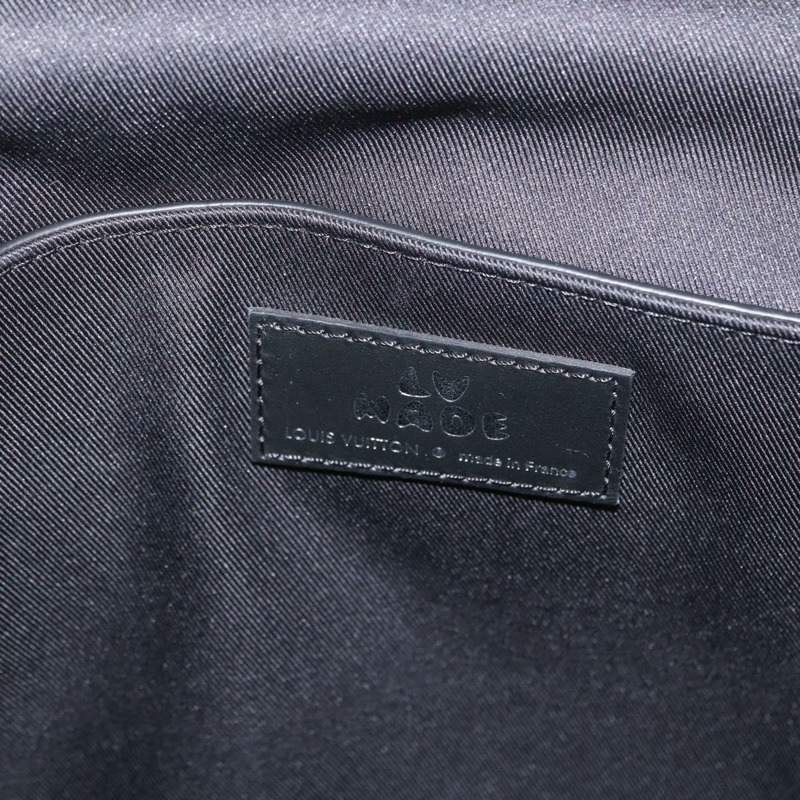 【日本直送】路易威登 (LOUIS VUITTON) NIGO 聯名款牛仔布 Busa Tokyo 手袋 黑色 M45971 正品 161328SM-17
