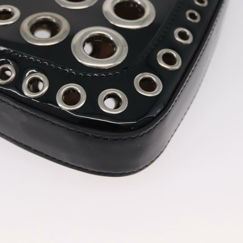 【日本直送】GUCCI 新款 Jackie 迷你鏈條 HAHAHA 包，漆皮兩用黑色 699651，正品編號 168036SM-17