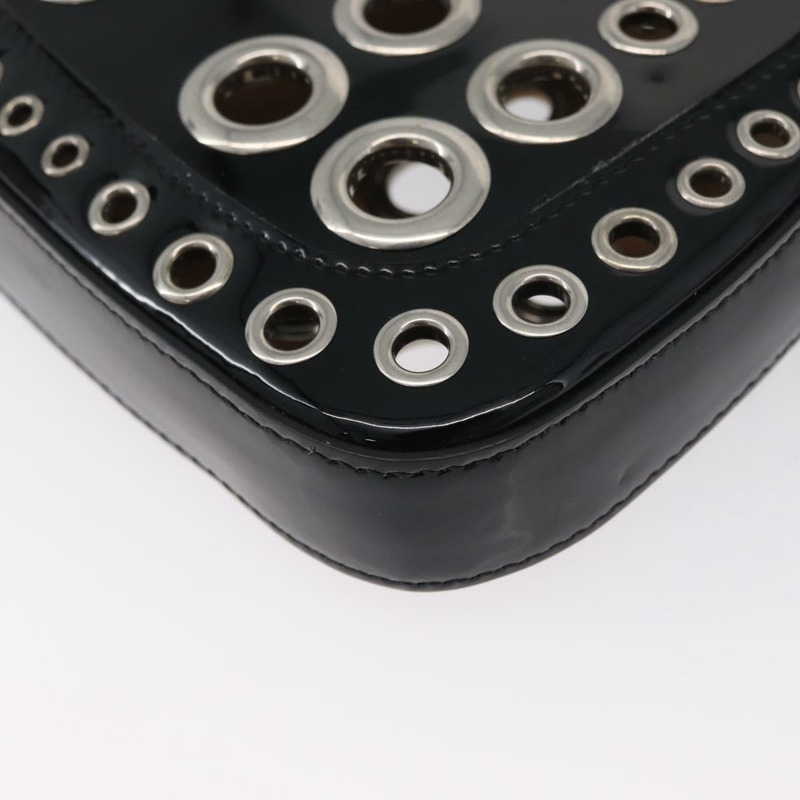 【日本直送】GUCCI 新款 Jackie 迷你鏈條 HAHAHA 包，漆皮兩用黑色 699651，正品編號 168036SM-18