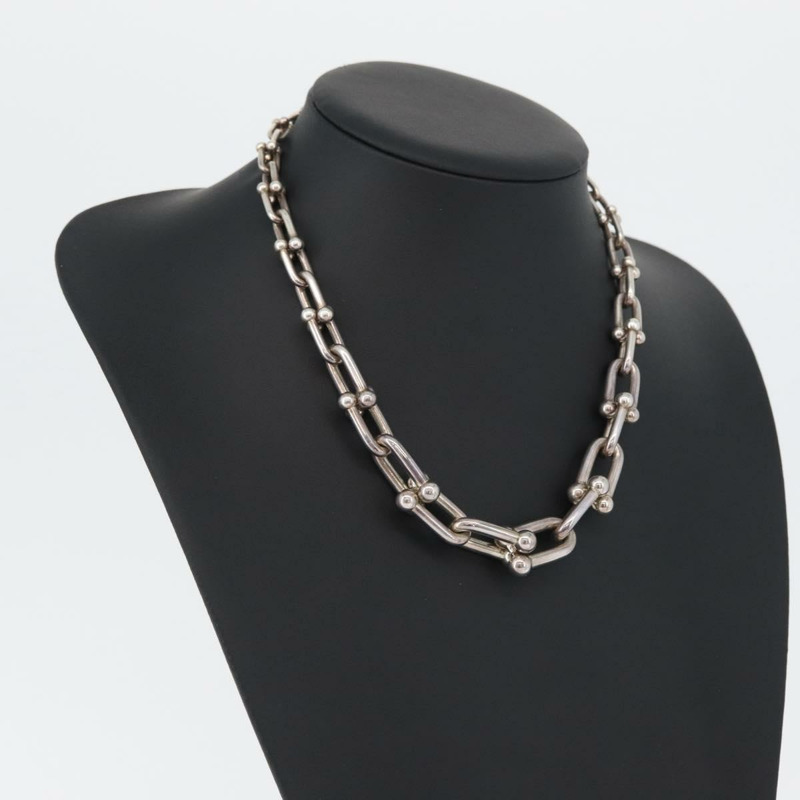 【日本直送】蒂芬妮 (TIFFANY&Co.) 五金漸層鏈項鍊 925銀 正品 165379SM-15