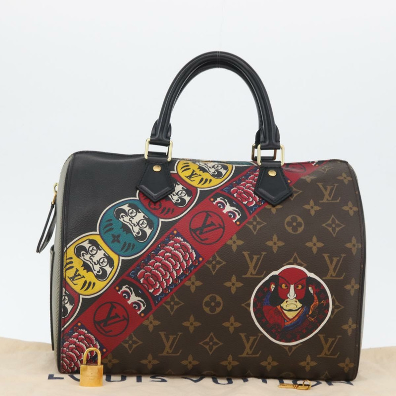 【日本直送】路易威登 Monogram Kabuki Speedy 30 手提包 M43505 LV 正品 162246SAM-11