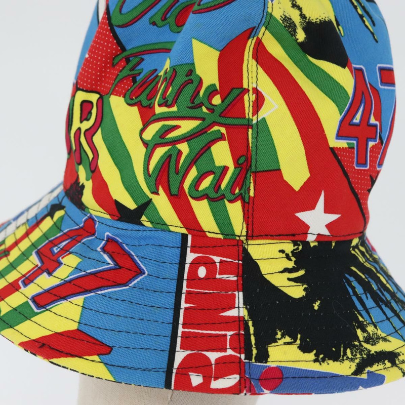 【日本直送】Christian Dior 帆布多色帽子 Auth 168182SAM-13