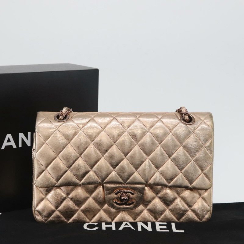 【日本直送】香奈兒雙蓋包 Tokyo Karl Lagerfeld 絎縫羊皮 CC Auth 171162SM-11