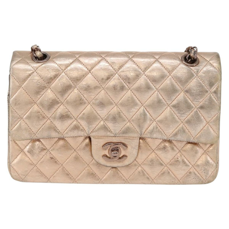 【日本直送】香奈兒雙蓋包 Tokyo Karl Lagerfeld 絎縫羊皮 CC Auth 171162SM-12