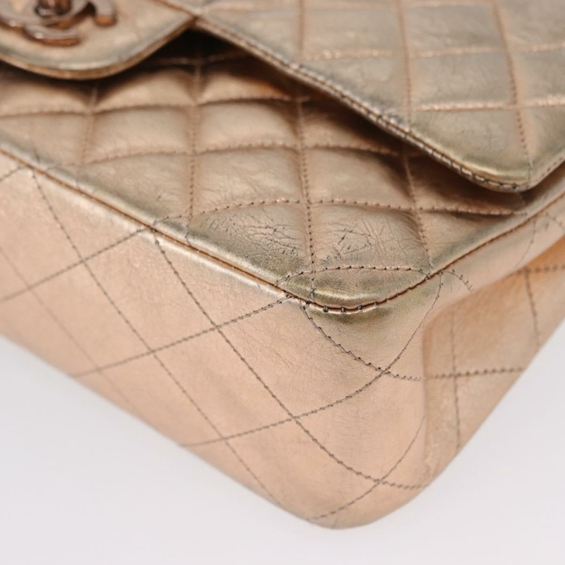 【日本直送】香奈兒雙蓋包 Tokyo Karl Lagerfeld 絎縫羊皮 CC Auth 171162SM-15