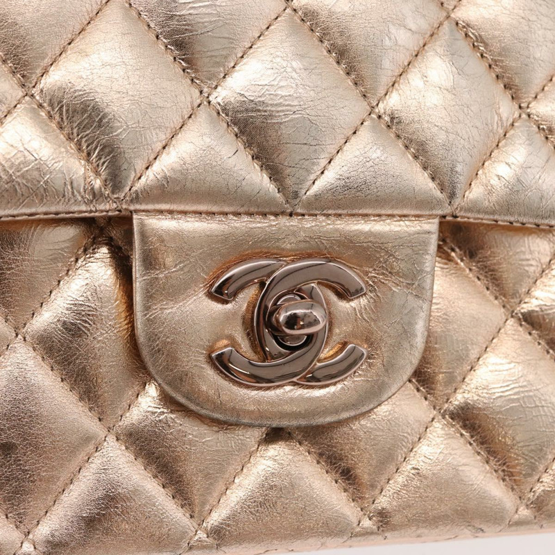 【日本直送】香奈兒雙蓋包 Tokyo Karl Lagerfeld 絎縫羊皮 CC Auth 171162SM-18