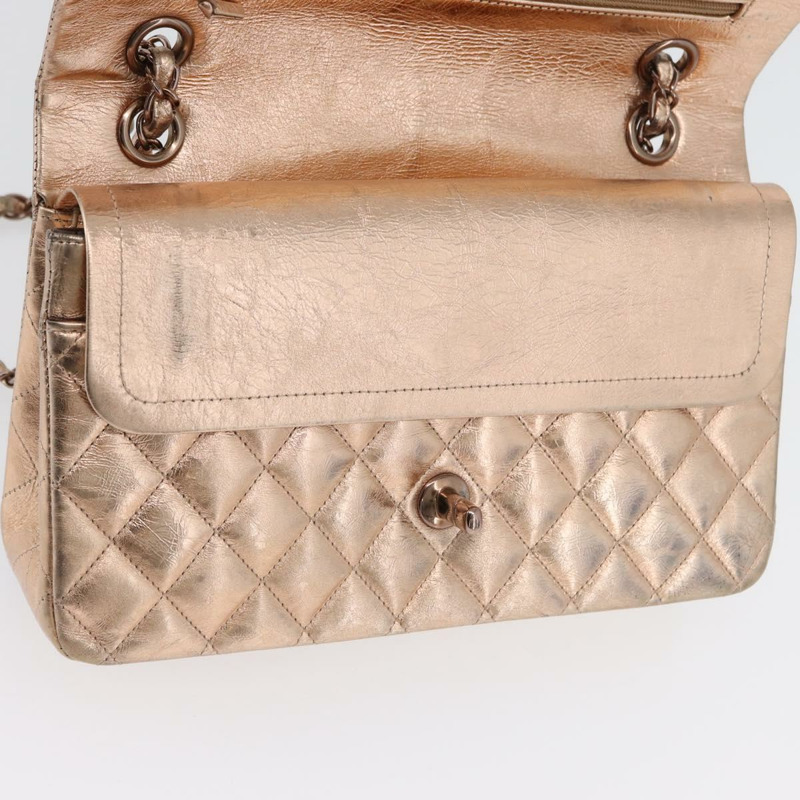 【日本直送】香奈兒雙蓋包 Tokyo Karl Lagerfeld 絎縫羊皮 CC Auth 171162SM-21