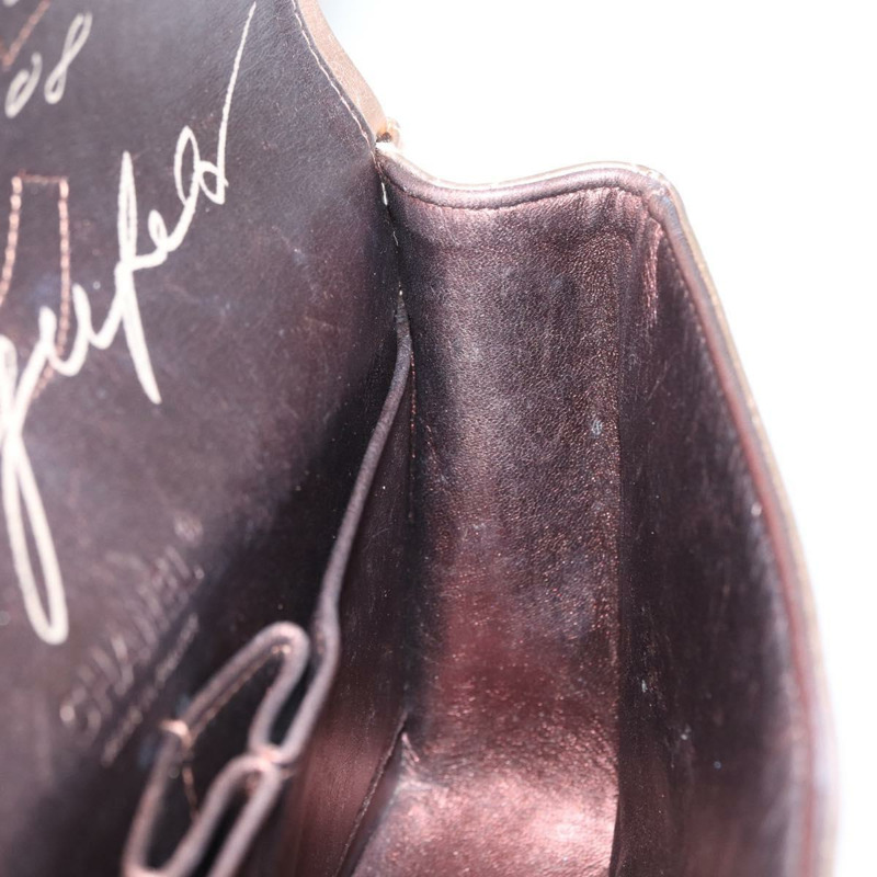 【日本直送】香奈兒雙蓋包 Tokyo Karl Lagerfeld 絎縫羊皮 CC Auth 171162SM-27