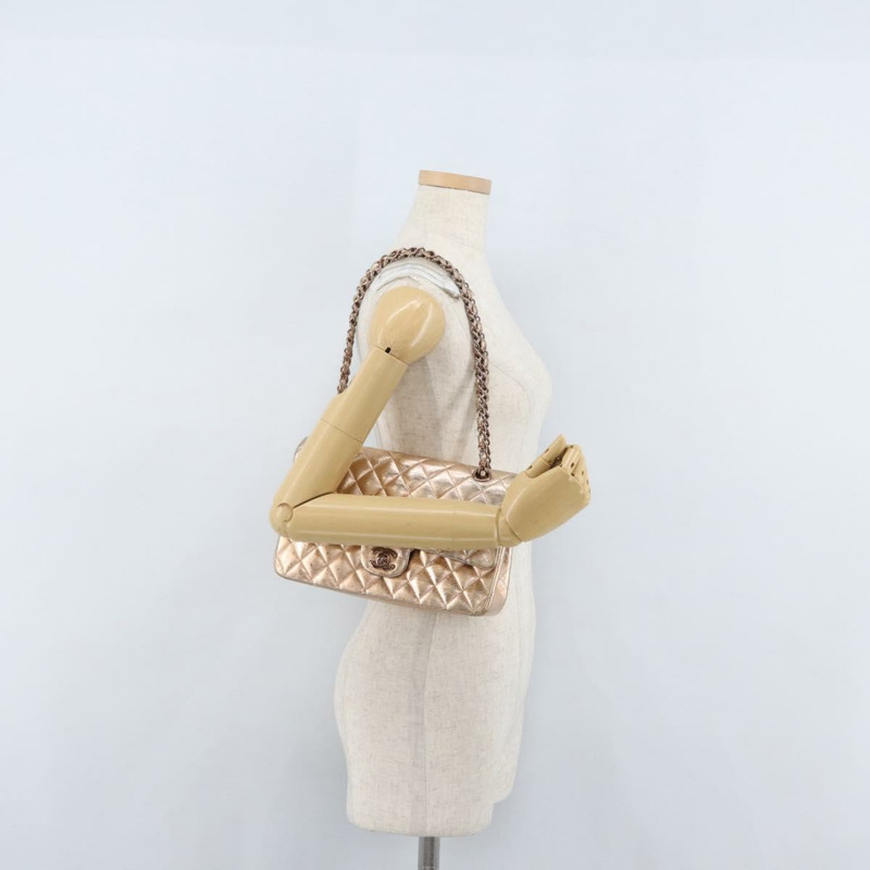 【日本直送】香奈兒雙蓋包 Tokyo Karl Lagerfeld 絎縫羊皮 CC Auth 171162SM-31