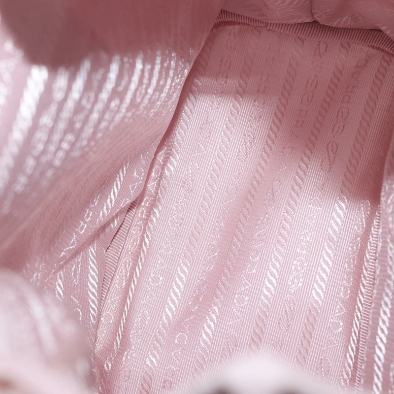 【日本直送】PRADA 尼龍雙肩包，粉紅色金色，正品 mr2065V-9