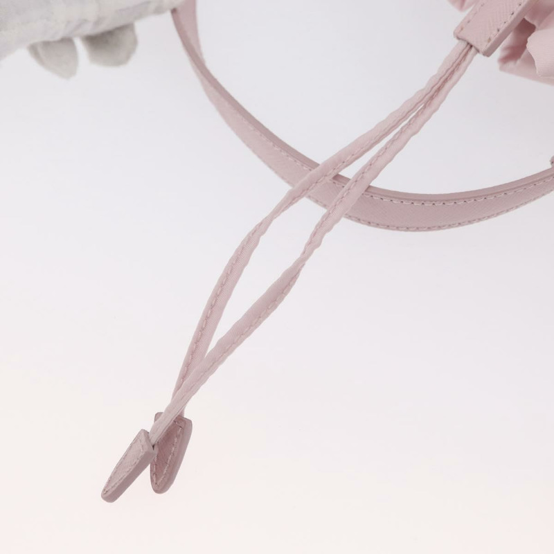 【日本直送】PRADA 尼龍雙肩包，粉紅色金色，正品 mr2065V-21