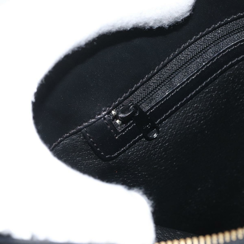 【日本直送】CELINE Macadam帆布肩背包 PVC皮革 黑色金色 Auth mr2072V-25