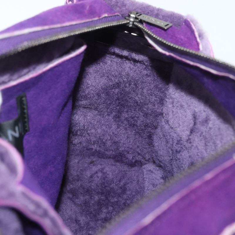 【日本直送】香奈兒 Mouton 紫色銀色 CC 單背包 Auth mr2033V-20