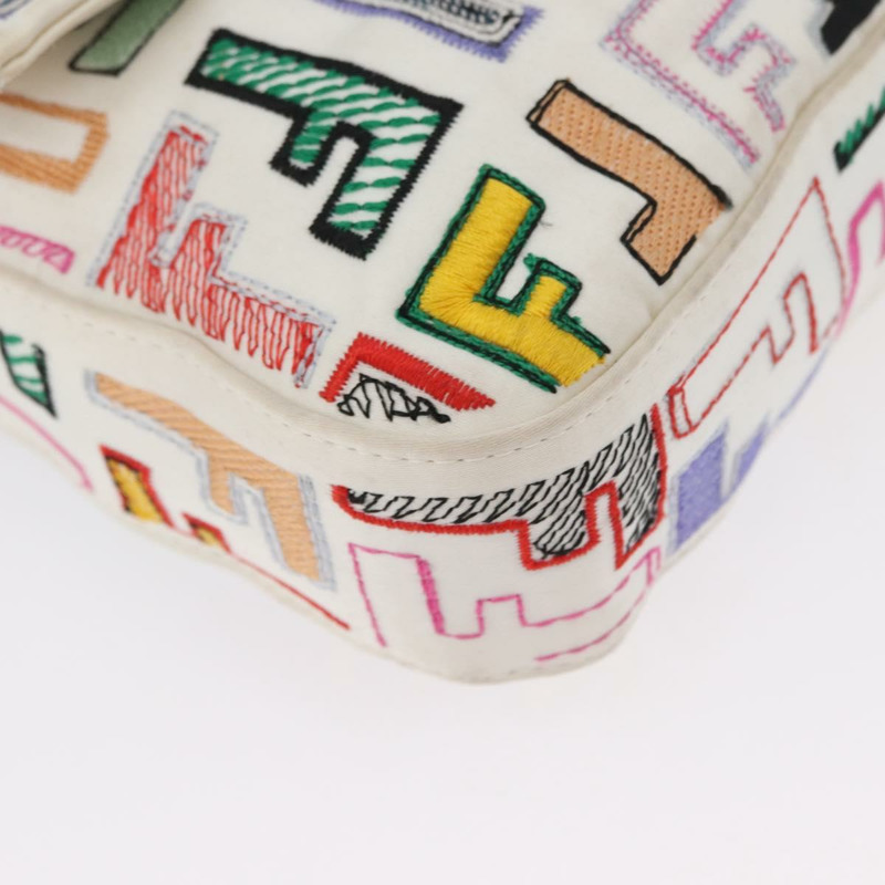 【日本直送】FENDI Zucca帆布Mamma Baguette單肩包 多色金 正品 171596SM-16