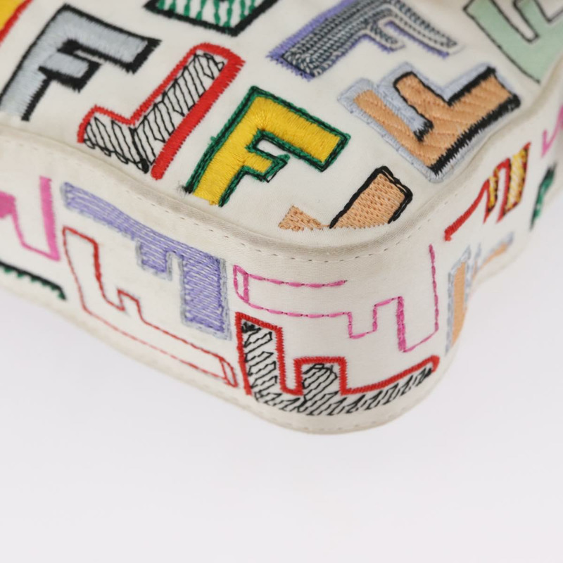 【日本直送】FENDI Zucca帆布Mamma Baguette單肩包 多色金 正品 171596SM-17