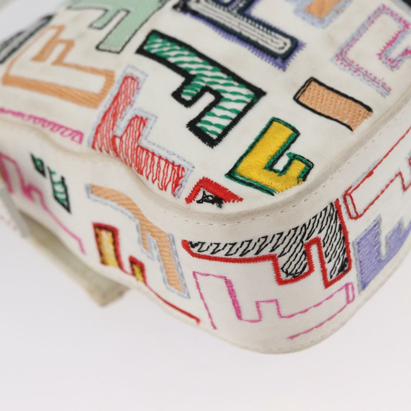 【日本直送】FENDI Zucca帆布Mamma Baguette單肩包 多色金 正品 171596SM-18