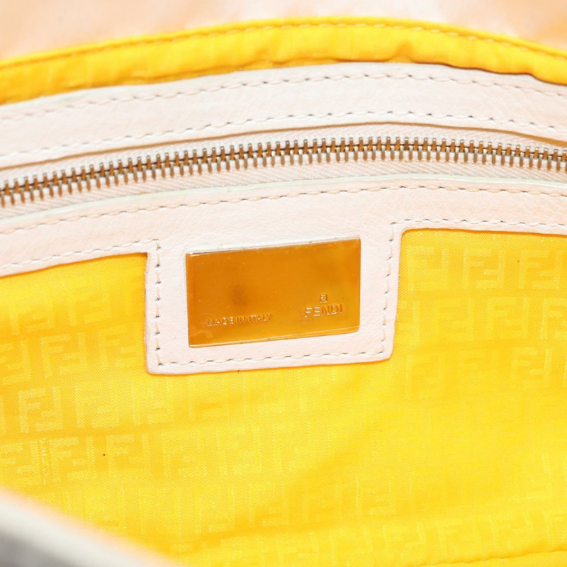 【日本直送】FENDI Zucca帆布Mamma Baguette單肩包 多色金 正品 171596SM-26
